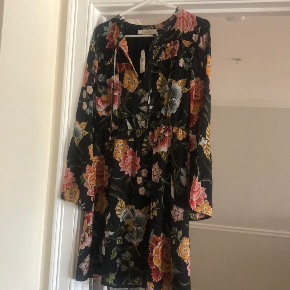 LOFT Floral Dress
